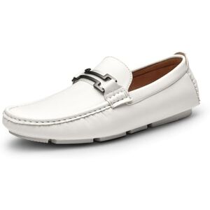 Bruno Marc Mocassins Homme Chaussures Hommes Comfortable Décontracté Loafers,Size 44,Blanc,HUGH-01 - Publicité Bruno Marc Mocassins Homme Chaussures Hommes Comfortable Décontracté Loafers,Size 44,Blanc,HUGH-01 - Publicité