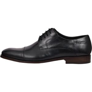 bugatti Homme Chaussure basse business en cuir, Derby avec finition bicolore et semelle intérieure souple, Bleu Foncé, 41 EU - Publicité bugatti Homme Chaussure basse business en cuir, Derby avec finition bicolore et semelle intérieure souple, Bleu Foncé, 41 EU - Publicité