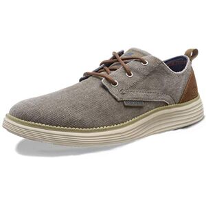 Skechers Homme Status 2.0 Pexton Derbys, Gris Taupe Canvas Tpe, 42 EU - Publicité Skechers Homme Status 2.0 Pexton Derbys, Gris Taupe Canvas Tpe, 42 EU - Publicité