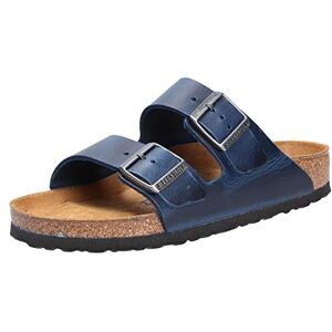 Birkenstock Arizona SFB Cuir Gras, Sandales Bout ouvert Homme, Bleu, 43 EU regular - Publicité Birkenstock Arizona SFB Cuir Gras, Sandales Bout ouvert Homme, Bleu, 43 EU regular - Publicité
