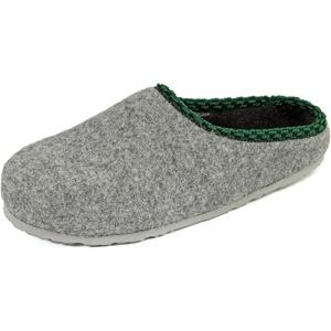 Pantoffelmann Chaussons sabots en feutre Gris 46 EU - Publicité Pantoffelmann Chaussons sabots en feutre Gris 46 EU - Publicité