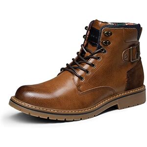 Bruno Marc Bottes de Moto Classiques pour Hommes avec Fermeture à Lacets et Fermeture Éclair Latérale Botte Confortable pour Travail,Size 41,Brun,SBBO2215M-E - Publicité Bruno Marc Bottes de Moto Classiques pour Hommes avec Fermeture à Lacets et Fermeture Éclair Latérale Botte Confortable pour Travail,Size 41,Brun,SBBO2215M-E - Publicité