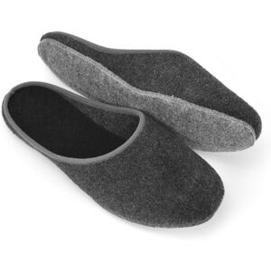Pantoffelmann Chaussons en Feutre "Lumière Devoir" Anthracite 50/51 EU - Publicité Pantoffelmann Chaussons en Feutre "Lumière Devoir" Anthracite 50/51 EU - Publicité