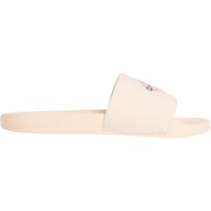 Calvin Klein Ess Slide Cv Claquettes pour femme, beige (calico/rose pêche), pointure 4 - Publicité Calvin Klein Ess Slide Cv Claquettes pour femme, beige (calico/rose pêche), pointure 4 - Publicité