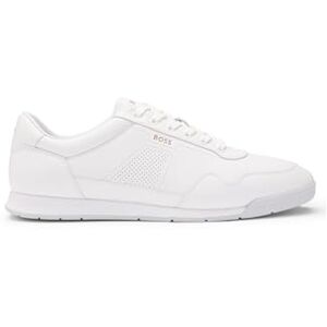 BOSS Hommes Titanium SL ltpf Baskets en Cuir Nappa à détails perforés - Publicité BOSS Hommes Titanium SL ltpf Baskets en Cuir Nappa à détails perforés - Publicité