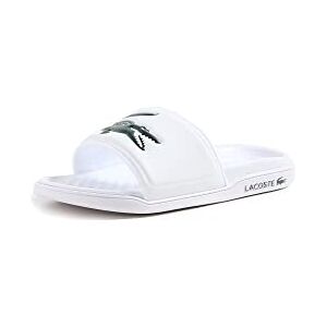 Lacoste Claquettes et sandales pour homme, blanc, pointure 39, Blanc foncé, 39.5 EU - Publicité Lacoste Claquettes et sandales pour homme, blanc, pointure 39, Blanc foncé, 39.5 EU - Publicité