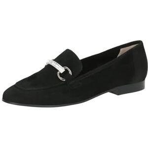CAPRICE Chaussures à Enfiler Femme en Cuir Élégantes, Noir (Black Suede), 41 EU - Publicité CAPRICE Chaussures à Enfiler Femme en Cuir Élégantes, Noir (Black Suede), 41 EU - Publicité