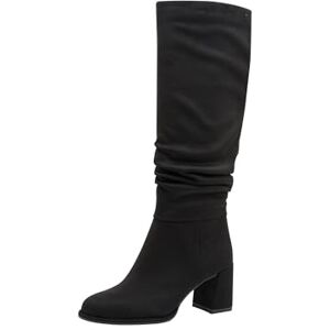 Tamaris Femme Damen Long Boot Heel Botte Haute Jusqu'au Genou, Noir, 40 EU - Publicité Tamaris Femme Damen Long Boot Heel Botte Haute Jusqu'au Genou, Noir, 40 EU - Publicité