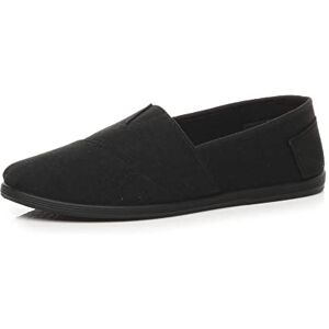 Ajvani Hommes Ados Confort sans Lacets Espadrilles Plage été Tennis décontractée Chaussures en Toile Pointure 7 41 - Publicité Ajvani Hommes Ados Confort sans Lacets Espadrilles Plage été Tennis décontractée Chaussures en Toile Pointure 7 41 - Publicité