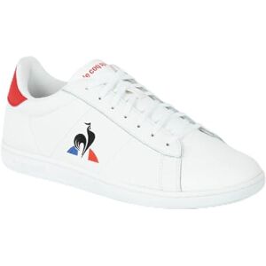 Le Coq Sportif Courtset, Chaussures de Tennis Unisexe Adulte, Optical White/Fiery Red 42 EU - Publicité Le Coq Sportif Courtset, Chaussures de Tennis Unisexe Adulte, Optical White/Fiery Red 42 EU - Publicité