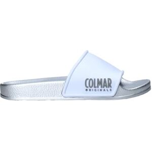 Colmar Slipper Plain Ciabatta Bicolor Logo White Silver 39 - Publicité Colmar Slipper Plain Ciabatta Bicolor Logo White Silver 39 - Publicité
