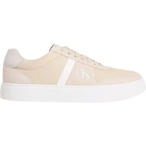 Calvin Klein Homme Classic Cups Lace Mix EMB Tongue Ym0ym01395 Bas, Khaki (Oatmeal/Bright White), 40 EU - Publicité Calvin Klein Homme Classic Cups Lace Mix EMB Tongue Ym0ym01395 Bas, Khaki (Oatmeal/Bright White), 40 EU - Publicité