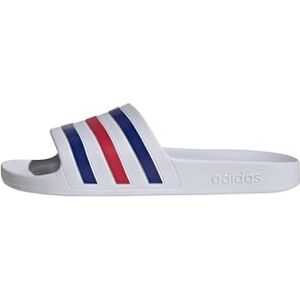 Adidas Mixte Adilette Aqua Slides Sandal, Ftwr White/Pure Ruby/Semi Lucid Blue, 37 EU - Publicité Adidas Mixte Adilette Aqua Slides Sandal, Ftwr White/Pure Ruby/Semi Lucid Blue, 37 EU - Publicité