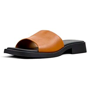 Camper Dana K201485 Sandales plates pour femme, Marron 005, 35 EU - Publicité Camper Dana K201485 Sandales plates pour femme, Marron 005, 35 EU - Publicité
