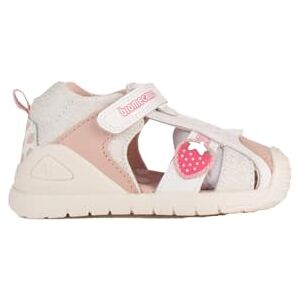 Biomecanics Sandales pour fille 262110 Fraise Biogateo Casual, Blanc B050, 22 EU - Publicité Biomecanics Sandales pour fille 262110 Fraise Biogateo Casual, Blanc B050, 22 EU - Publicité
