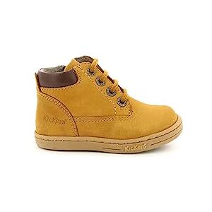 Kickers Tackland, Bottes & Bottines Mixte bébé,Marron (Camel Marron Perm 116), 18 EU - Publicité Kickers Tackland, Bottes & Bottines Mixte bébé,Marron (Camel Marron Perm 116), 18 EU - Publicité
