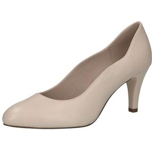 CAPRICE Escarpins Pointus en Cuir pour Femme, Nappa Blanc cassé, 38.5 EU - Publicité CAPRICE Escarpins Pointus en Cuir pour Femme, Nappa Blanc cassé, 38.5 EU - Publicité