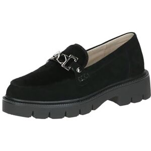 CAPRICE Mocassins femme à talon Talon bloc Élégants, Noir (Black Suede), 41 EU - Publicité CAPRICE Mocassins femme à talon Talon bloc Élégants, Noir (Black Suede), 41 EU - Publicité
