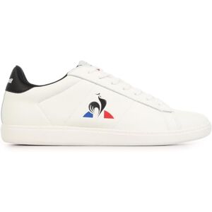 Le Coq Sportif Courtset Sneaker Homme Tige Cuir et Synthétique Semelle Caoutchouc Chaussure de Ville Style Tennis Look Urbain Décontracté Taille 41 Optical White/Black - Publicité Le Coq Sportif Courtset Sneaker Homme Tige Cuir et Synthétique Semelle Caoutchouc Chaussure de Ville Style Tennis Look Urbain Décontracté Taille 41 Optical White/Black - Publicité