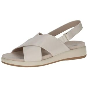 CAPRICE sandale plate femme en cuir, Beige (CREAM PERLATO), 36 EU - Publicité CAPRICE sandale plate femme en cuir, Beige (CREAM PERLATO), 36 EU - Publicité