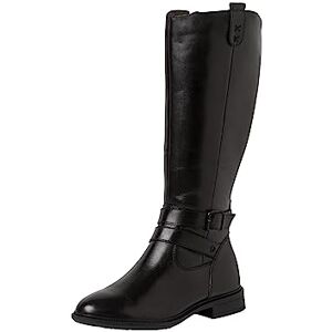 Tamaris Comfort bottes hautes femme sans talon cuir élégantes confort fit, Black, 38 EU - Publicité Tamaris Comfort bottes hautes femme sans talon cuir élégantes confort fit, Black, 38 EU - Publicité
