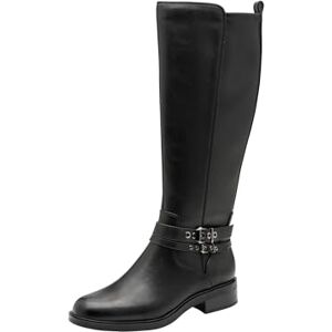 Tamaris Femme Damen Long Boot Flat Botte Haute Jusqu'au Genou, Noir, 36 EU - Publicité Tamaris Femme Damen Long Boot Flat Botte Haute Jusqu'au Genou, Noir, 36 EU - Publicité