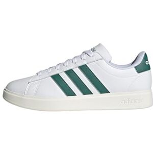 Adidas Homme Grand Court 2.0 Shoes, FTWR White/Collegiate Green/Core White, 44 EU - Publicité Adidas Homme Grand Court 2.0 Shoes, FTWR White/Collegiate Green/Core White, 44 EU - Publicité