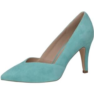 CAPRICE Escarpins Femme en Cuir à Talon Entonnoir, Bleu (Lt.Blue Suede), 36 EU - Publicité CAPRICE Escarpins Femme en Cuir à Talon Entonnoir, Bleu (Lt.Blue Suede), 36 EU - Publicité