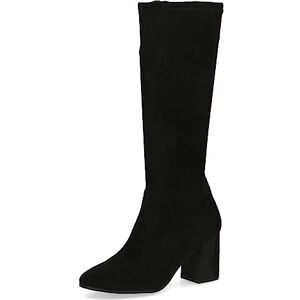 CAPRICE Bottes hautes femme à talon Memotion Jusqu'au genou Talon bloc Largeur G, Noir (Black Stretch), 36 EU - Publicité CAPRICE Bottes hautes femme à talon Memotion Jusqu'au genou Talon bloc Largeur G, Noir (Black Stretch), 36 EU - Publicité