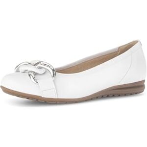 Gabor Ballerines classiques pour femme, Blanc 50, 38.5 EU - Publicité Gabor Ballerines classiques pour femme, Blanc 50, 38.5 EU - Publicité