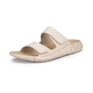 ECCO Femme Cozmo Two Band Sandals, Limestone, 43 EU - Publicité ECCO Femme Cozmo Two Band Sandals, Limestone, 43 EU - Publicité