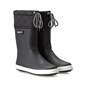 Aigle Garçon Unisex Kinder Giboulee 2 Botte de Pluie, Noir Black White, 20 EU - Publicité Aigle Garçon Unisex Kinder Giboulee 2 Botte de Pluie, Noir Black White, 20 EU - Publicité