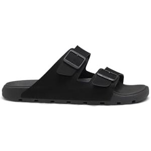 BOSS Hommes Surfley Sand Mules à deux brides avec boucles de marque - Publicité BOSS Hommes Surfley Sand Mules à deux brides avec boucles de marque - Publicité
