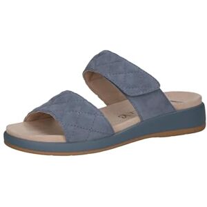 CAPRICE Mules femme en cuir à scratch, Bleu (Lt.Blue Suede), 37 EU - Publicité CAPRICE Mules femme en cuir à scratch, Bleu (Lt.Blue Suede), 37 EU - Publicité