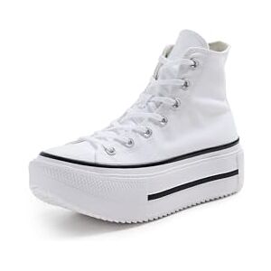 Converse CHUCK TAYLOR ALL STAR LIFT DOUBLE STACK BOTTINES PLATEFORME Femme - Publicité Converse CHUCK TAYLOR ALL STAR LIFT DOUBLE STACK BOTTINES PLATEFORME Femme - Publicité