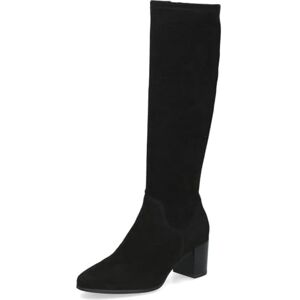 CAPRICE Bottes femme à talon bloc véganes, Noir (Black Stretch), 37,5 EU - Publicité CAPRICE Bottes femme à talon bloc véganes, Noir (Black Stretch), 37,5 EU - Publicité