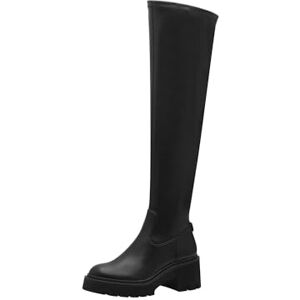 Tamaris Bottes plates pour femme, Noir, 37 EU - Publicité Tamaris Bottes plates pour femme, Noir, 37 EU - Publicité
