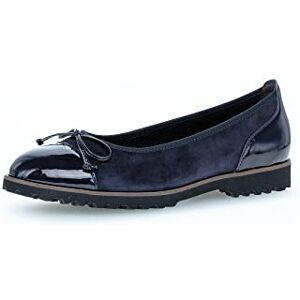 Gabor Femme Ballerines, Dame Ballerines Classiques,Ballerines,Chaussures d'été,élégant,Boucle,Loisirs,Bleu (atlantik),37.5 EU / 4.5 UK - Publicité Gabor Femme Ballerines, Dame Ballerines Classiques,Ballerines,Chaussures d'été,élégant,Boucle,Loisirs,Bleu (atlantik),37.5 EU / 4.5 UK - Publicité