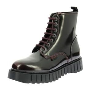 Kickers FACET,BOOTS FEMME BORDEAUX, 37 EU - Publicité Kickers FACET,BOOTS FEMME BORDEAUX, 37 EU - Publicité