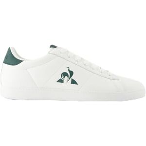 Le Coq Sportif Courtset_2 Optical White/Trekking Green - Publicité Le Coq Sportif Courtset_2 Optical White/Trekking Green - Publicité