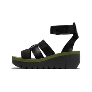 Fly London Femme Sandal, Black, 36 EU - Publicité Fly London Femme Sandal, Black, 36 EU - Publicité
