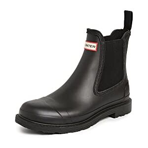 Hunter Commando Chelsea Boots Black - Publicité Hunter Commando Chelsea Boots Black - Publicité
