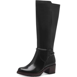 Tamaris Comfort bottes hautes femme à talon bloc élégantes, Black, 37 EU - Publicité Tamaris Comfort bottes hautes femme à talon bloc élégantes, Black, 37 EU - Publicité