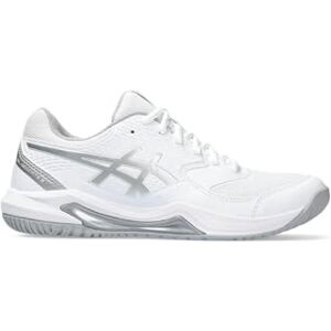 Asics Dedicate 8 Donna Chaussures de Tennis Blanc Argent - Publicité Asics Dedicate 8 Donna Chaussures de Tennis Blanc Argent - Publicité