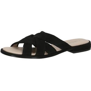 CAPRICE Mules femme en cuir Estivales, Noir (Black Suede), 40 EU - Publicité CAPRICE Mules femme en cuir Estivales, Noir (Black Suede), 40 EU - Publicité