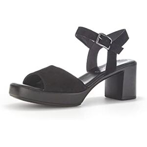 Gabor Femme Sandales, Dame Sandale à lanières,Sandale,Chaussure d'été,Sandale d'été,Talon,Noir (Schwarz),39 EU / 6 UK - Publicité Gabor Femme Sandales, Dame Sandale à lanières,Sandale,Chaussure d'été,Sandale d'été,Talon,Noir (Schwarz),39 EU / 6 UK - Publicité