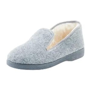 Damart Chaussons Thermolactyl Femme Gris Chiné Taille 38 - Publicité Damart Chaussons Thermolactyl Femme Gris Chiné Taille 38 - Publicité