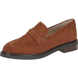 CAPRICE Mocassins Femme en Cuir à Talon Bloc, Marron (Cognac Suede), 37,5 EU - Publicité CAPRICE Mocassins Femme en Cuir à Talon Bloc, Marron (Cognac Suede), 37,5 EU - Publicité