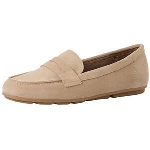 Tamaris Mocassin Femme plat Cuir beige 39 EU - Publicité Tamaris Mocassin Femme plat Cuir beige 39 EU - Publicité