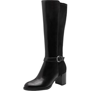 Tamaris Femme Damen Long Boot Heel Botte Haute Jusqu'au Genou, Noir, 39 EU - Publicité Tamaris Femme Damen Long Boot Heel Botte Haute Jusqu'au Genou, Noir, 39 EU - Publicité
